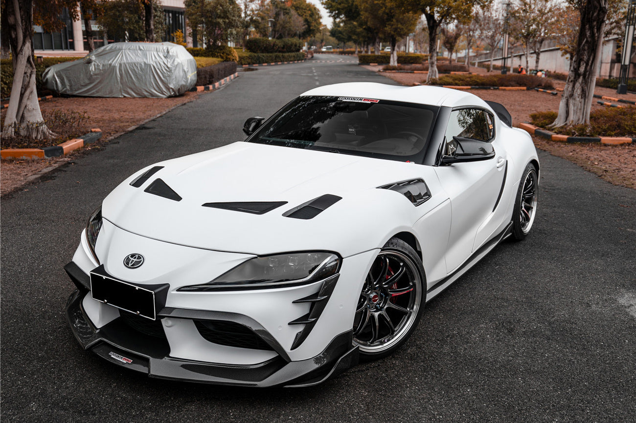 DarwinPRO 2019-UP Toyota GR Supra (J29 DB) A90 A91 BKSS Style Carbon Fiber Hood