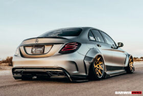 DarwinPRO 2015-2021 Mercedes Benz W205 C63 & S AMG Sedan IMP Performance Partial Carbon Fiber Full Body Kit - image 6