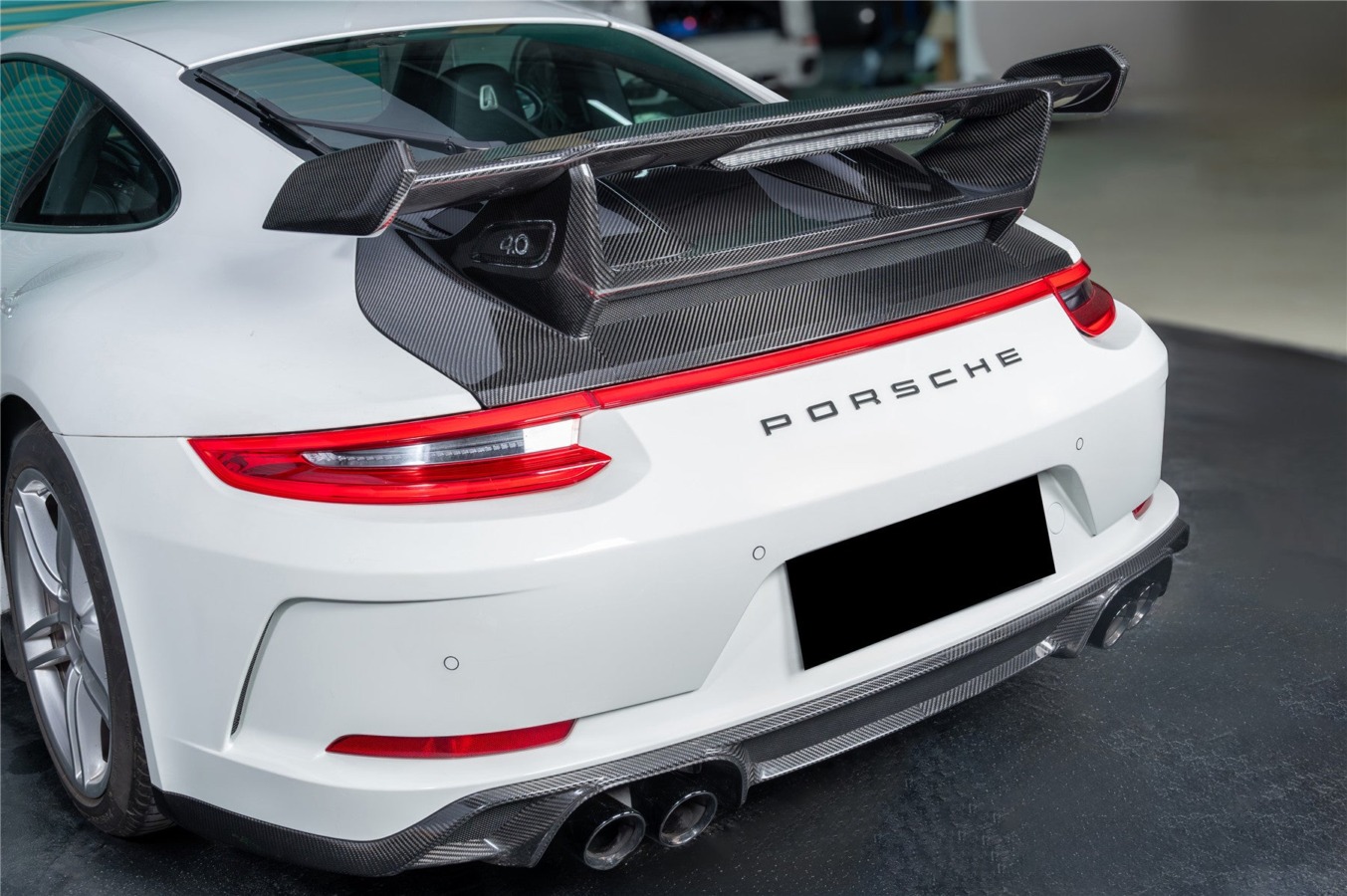 DarwinPRO 2013-2019 Porsche Carrera 911 991.2 Autoclave Carbon Fiber Trunk Spoiler Wing DarwinPRO (GT3) Fits: 4, S, 4S, GTS, 4 GTS