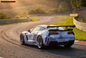 DarwinPRO 2013-2017 Corvette C7 Z51 BKSS Style Full Wide Body Kit - image 6