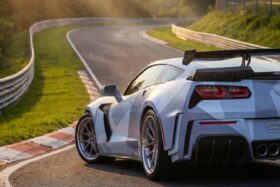 DarwinPRO 2013-2019 Corvette C7 Stingray AR Style Carbon Fiber Side Skirts Extension - image 2