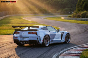 DarwinPRO 2013-2019 Corvette C7 Z51 Grandsport Z06 BKSS Style Trunk Wing Spoiler - image 5