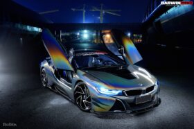DarwinPRO 2014-2020 BMW i8 BZK Carbon Fiber Front Fender Vents - image 8