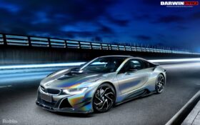 DarwinPRO 2014-2020 BMW i8 BZK Carbon Fiber Front Fender Vents - image 7