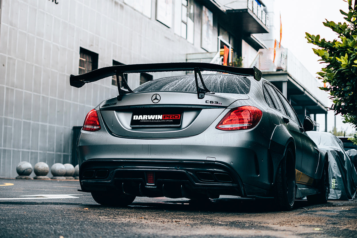 DarwinPRO 2015-2021 Mercedes Benz C-Class W205 Sedan IMP Performance Carbon Fiber Trunk Spoiler