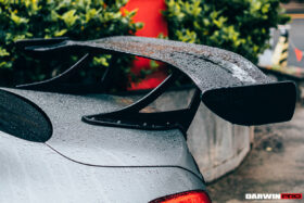 DarwinPRO 2015-2021 Mercedes Benz C-Class W205 Sedan IMP Performance Carbon Fiber Trunk Spoiler - image 2