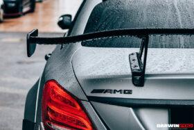 DarwinPRO 2015-2021 Mercedes Benz C-Class W205 Sedan IMP Performance Carbon Fiber Trunk Spoiler - image 5