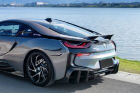 DarwinPRO 2014-2020 BMW i8 BZK Carbon Fiber Rear Canards - image 2