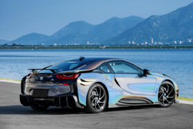 DarwinPRO 2014-2020 BMW i8 BZK Carbon Fiber Rear Canards - image 6