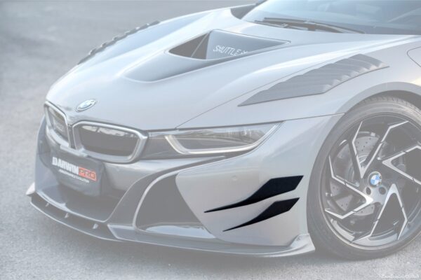 DarwinPRO 2014-2020 BMW i8 BZK Carbon Fiber Front Canards