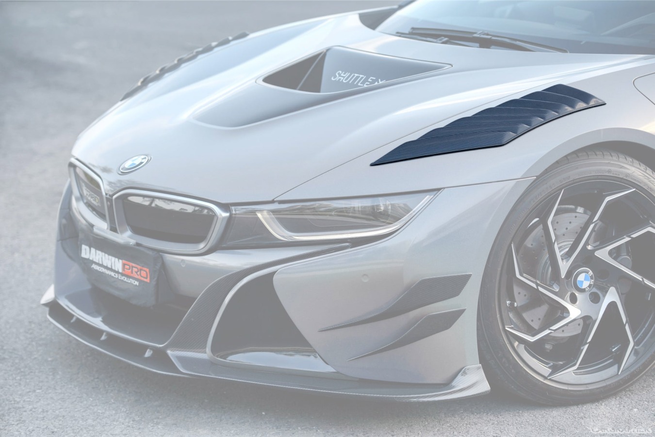 DarwinPRO 2014-2020 BMW i8 BZK Carbon Fiber Front Fender Vents
