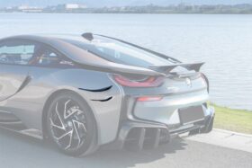 DarwinPRO 2014-2020 BMW i8 BZK Carbon Fiber Rear Canards - image 1