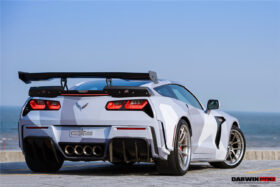 DarwinPRO 2013-2019 Corvette C7 Z51 Grandsport Z06 BKSS Style Trunk Wing Spoiler - image 9