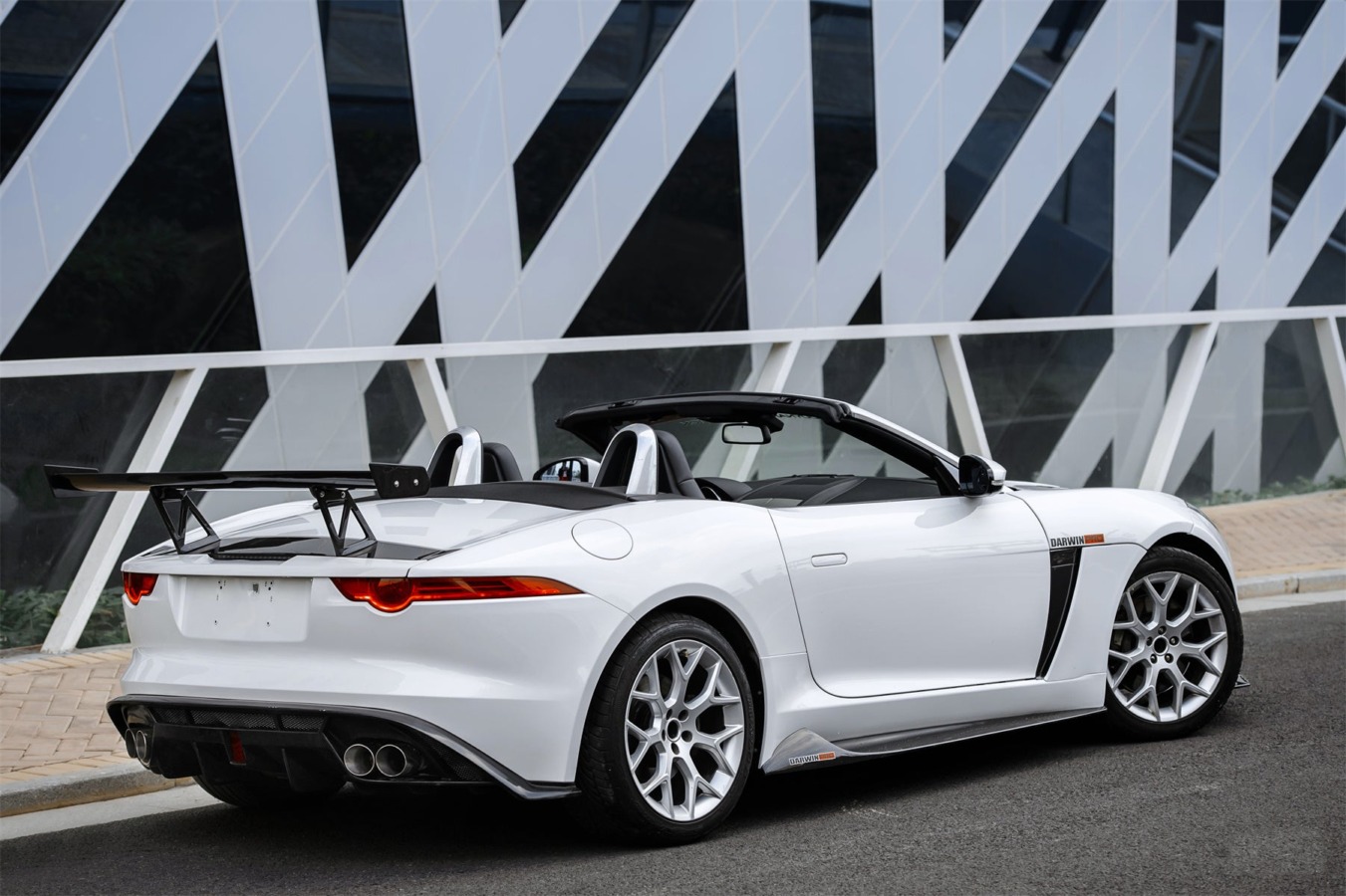 DarwinPRO 2013-2017 Jaguar F-Type Coupe & Convertible IMP Performance Rear Diffuser
