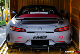 DarwinPRO 2015-2021 Mercedes Benz AMG GT GTC Roadster Only Carbon Fiber Trunk Spoiler Wing DarwinPRO (iMP Design) - image 4