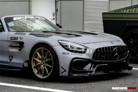 DarwinPRO 2017-2021 Mercedes Benz AMG GT GTS GTC Partial Carbon Fiber Front Bumper DarwinPRO IMP Design - image 9