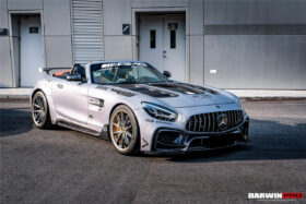 DarwinPRO 2017-2021 Mercedes Benz AMG GT GTS GTC Partial Carbon Fiber Front Bumper DarwinPRO IMP Design - image 10