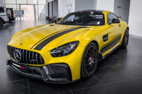 DarwinPRO 2017-2021 Mercedes Benz AMG GT GTS GTC Partial Carbon Fiber Front Bumper DarwinPRO IMP Design - image 3