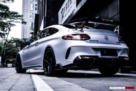 DarwinPRO 2016-2023 Mercedes Benz W205 C Class Coupe IMP Design Rear Bumper | Fit C300, C400, C43AMG - image 7