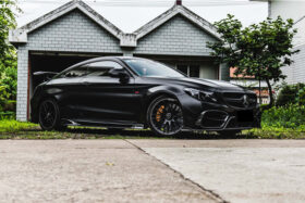DarwinPRO 2015-2021 Mercedes Benz C63 C-Class Coupe IMP Performance Carbon Fiber Side Skirts - image 10