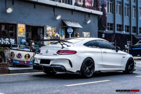 DarwinPRO 2015-2023 Mercedes Benz W205 C63 S AMG Coupe IMP Performance Partial Carbon Fiber Full Body Kit - image 3