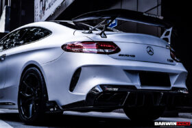 DarwinPRO 2016-2023 Mercedes Benz W205 C Class Coupe IMP Design Rear Bumper | Fit C300, C400, C43AMG - image 5