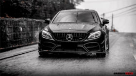 DarwinPRO 2015-2023 Mercedes Benz W205 C63 S AMG Coupe IMP Performance Partial Carbon Fiber Full Body Kit - image 5