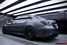 DarwinPRO 2015-2021 Mercedes Benz W205 C63 S AMG Sedan IMP Performance Carbon Fiber Rear Diffuser - image 9