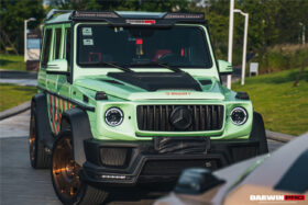 DarwinPRO 2008-2018 Mercedes Benz W463 G Wagon IMP Style Carbon Fiber Front Roof Spoiler | Fits G500, G550, G63 AMG, G65 AMG - image 7