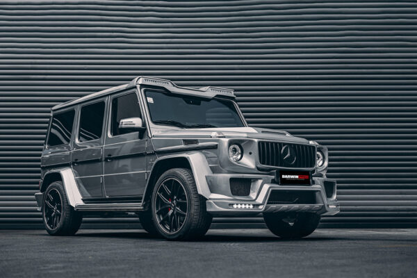 DarwinPRO 2008-2018 Mercedes Benz W463 G Wagon IMP Style Carbon Fiber Front Roof Spoiler | Fits G500, G550, G63 AMG, G65 AMG