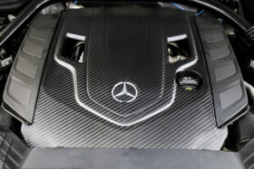 DarwinPRO 2019-2023 Mercedes Benz W464 G Wagon Dry Carbon Fiber Engine Cover Replacement Fits G500, G550 - image 1