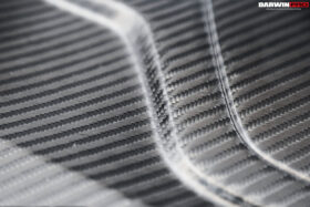 DarwinPRO 2019-2023 Mercedes Benz W464 G Wagon Dry Carbon Fiber Engine Cover Replacement Fits G500, G550 - image 2