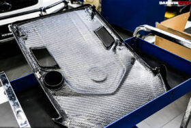 DarwinPRO 2019-2023 Mercedes Benz W464 G Wagon Dry Carbon Fiber Engine Cover Replacement Fits G500, G550 - image 5