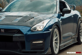 DarwinPro Aerodynamics DarwinPRO GTR R35 CBA DBA IMP Performance Carbon Fiber Hood - Image 6