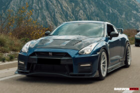 DarwinPro Aerodynamics DarwinPRO GTR R35 CBA DBA IMP Performance Carbon Fiber Hood - Image 5