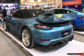 DarwinPRO 2016-2025 Porsche 718 Boxster STM Style Trunk Spoiler - image 8