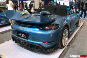 DarwinPRO 2016-2025 Porsche 718 Boxster STM Style Trunk Spoiler - image 9