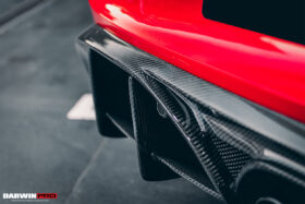 DarwinPro Aerodynamics DarwinPRO 718 Cayman And Boxster Stuttmate Carbon Fiber Rear Diffuser - Image 4