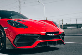 DarwinPro Aerodynamics DarwinPRO 718 Cayman And Boxster Stuttmate Part Carbon Fiber Full Body Kit - Image 3