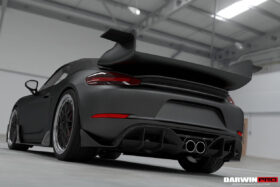 DarwinPRO 2016-2025 Porsche 718 Boxster STM Style Trunk Spoiler - image 4