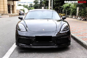 DarwinPRO 2016-2025 Porsche 718 Cayman And Boxster BKSS Style Carbon Fiber Front Lip - image 5