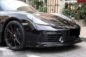 DarwinPRO 2016-2025 Porsche 718 Cayman And Boxster BKSS Style Carbon Fiber Front Lip - image 7
