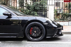 DarwinPRO 2016-2025 Porsche 718 Cayman And Boxster BKSS Style Carbon Fiber Front Lip - image 8
