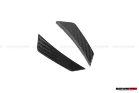DarwinPro Aerodynamics DarwinPRO R8 GEN2 Coupe & Spyder Performance Parts Style Dry Carbon Fiber Front Canards - Image 6