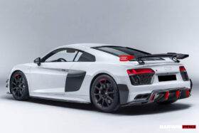 DarwinPRO 2016-2018 Audi R8 GEN2 Coupe & Spyder Performance Parts Style Dry Carbon Fiber Rear Diffuser - image 4