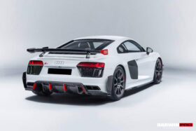DarwinPRO 2016-2018 Audi R8 GEN2 Coupe & Spyder Performance Parts Style Dry Carbon Fiber Rear Diffuser - image 5