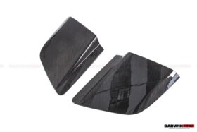 DarwinPro Aerodynamics DarwinPRO R8 Coupe & Spyder GT4 Style Dry Carbon Fiber Side Door Panel Blades - Image 6
