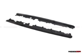 DarwinPro Aerodynamics DarwinPRO R8 GEN2 Coupe&Spyder Performance Parts Style Dry Carbon Fiber Side Skirts - Image 6
