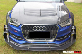 DarwinPRO 2013-2020 Audi S3 A3 RS3 8V Sedan And Sportback BKSS Style Hood - image 7
