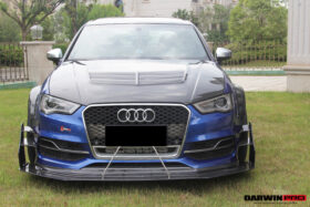 DarwinPRO 2013-2020 Audi S3 A3 RS3 8V Sedan And Sportback BKSS Style Hood - image 9